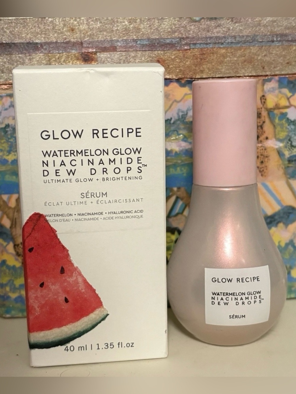 GLOW RECIPE Watermelon Glow Niacinamide Dew Drops Serum 40ml / 1.35 fl.oz New